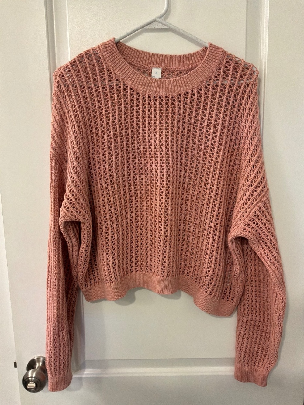 Old Navy Open Weave Crop Sweater